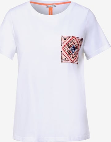 STREET ONE Shirt in White: front