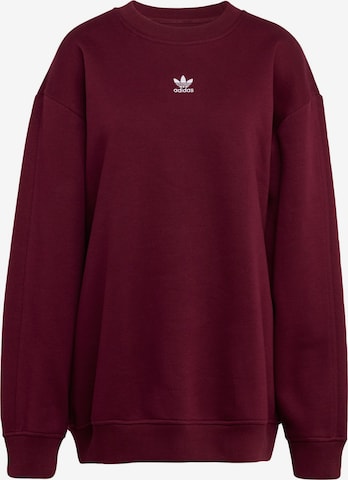 Sweat-shirt ADIDAS ORIGINALS en rouge : devant