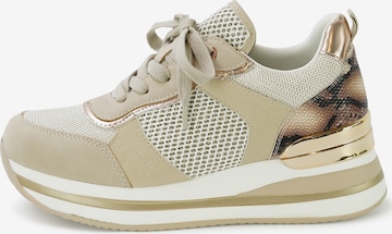 Lady Glory Sneakers laag 'VITA' in Beige: voorkant