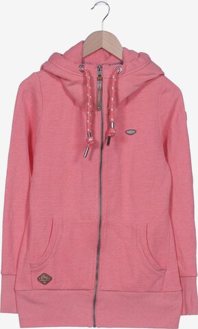 Ragwear Sweatshirt & Zip-Up Hoodie in L in Pink: front