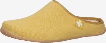 Living Kitzbühel Slippers in Yellow: front