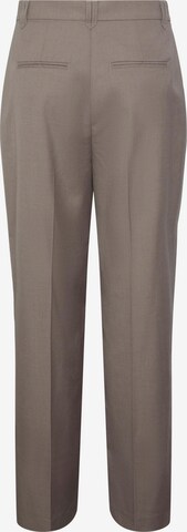 Y.A.S Regular Pleat-front trousers 'FUNGA' in Brown