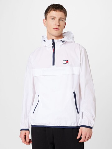 Tommy Jeans Between-Season Jacket 'Chicago' in White: front