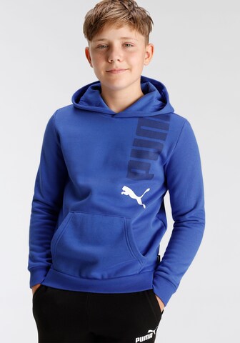 PUMA Sweatshirt in Blue: front