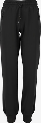 Cruz Tapered Sportbroek 'Kanpur' in Zwart: voorkant