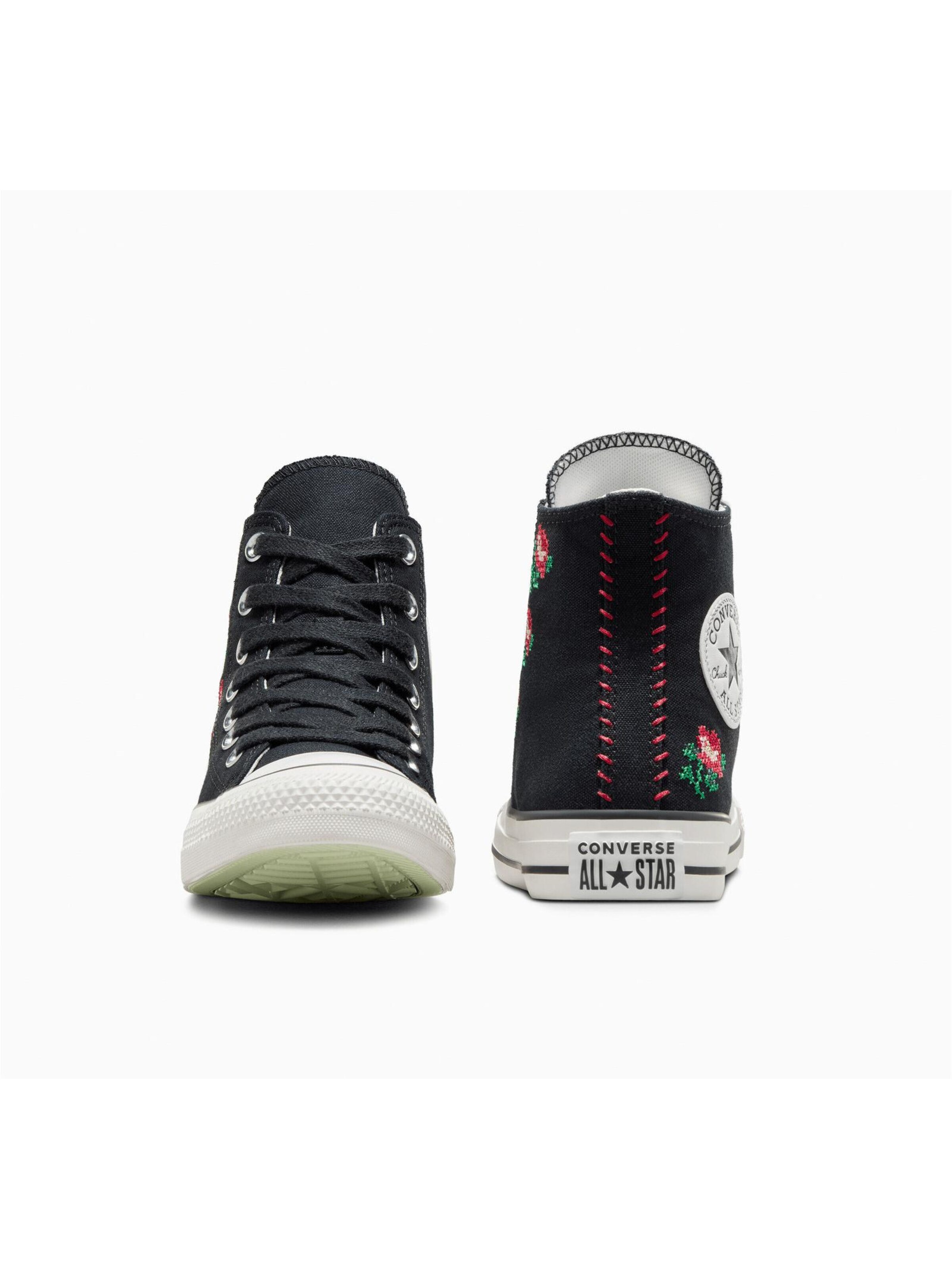 CONVERSE Sneakers hoog 'Converse Chuck Taylor As' in Zwart