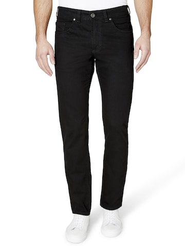 ATELIER GARDEUR Regular Jeans ´Denim Nevio´, Komfort-Stretch-Performance, Regular Fit in Schwarz: Vorderseite