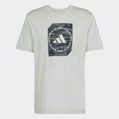 ADIDAS SPORTSWEAR Performance Shirt in Anthracite / Stone / Dark grey / White, Item view