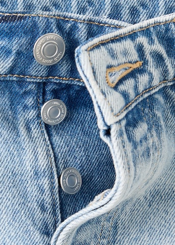 MANGO Wide Leg Jeans 'SCARLETT' in Blau