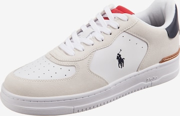 Polo Ralph Lauren Platform trainers 'Masters Court' in Beige: front