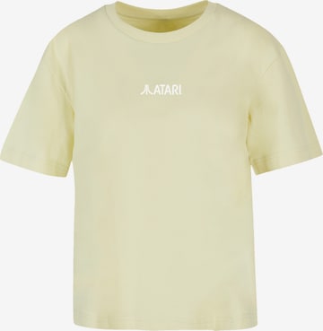 T-shirt F4NT4STIC en jaune : devant