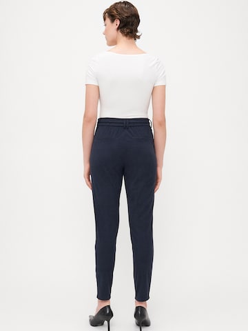 Only Tall - Tapered Pantalón plisado 'ONLPOPTRASH-LIAS' en azul