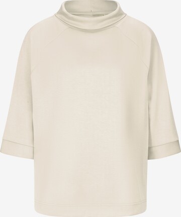 Sweat-shirt heine en beige : devant