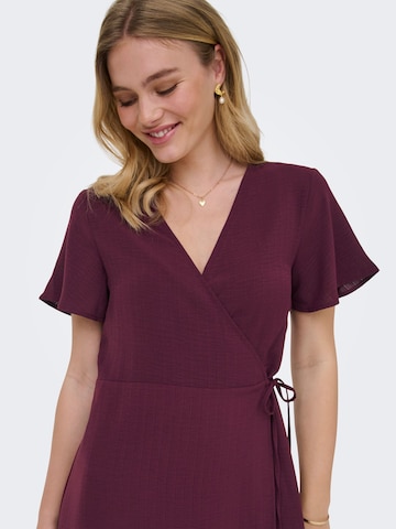 Robe 'ONLCali' ONLY en rouge