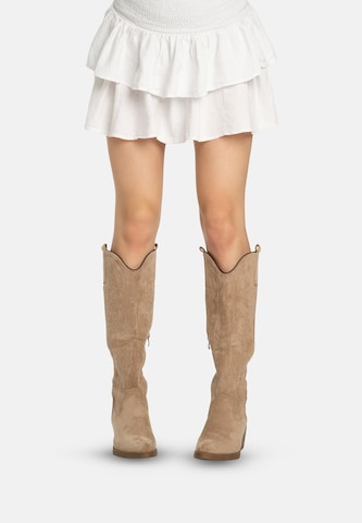 Salinyang Comwboystøvler i grøn