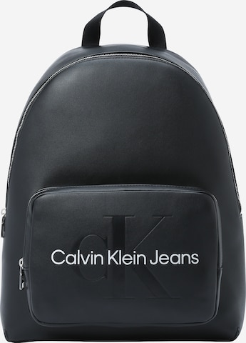 Zaino 'Campus' di Calvin Klein Jeans in nero: frontale