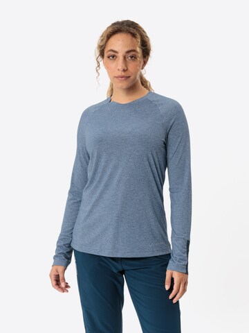 VAUDE Functioneel shirt 'Skomer III' in Blauw: voorkant