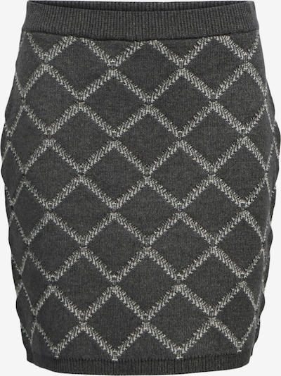 OBJECT Suknja 'OBJPILUNA' u tamo siva / bijela, Pregled proizvoda