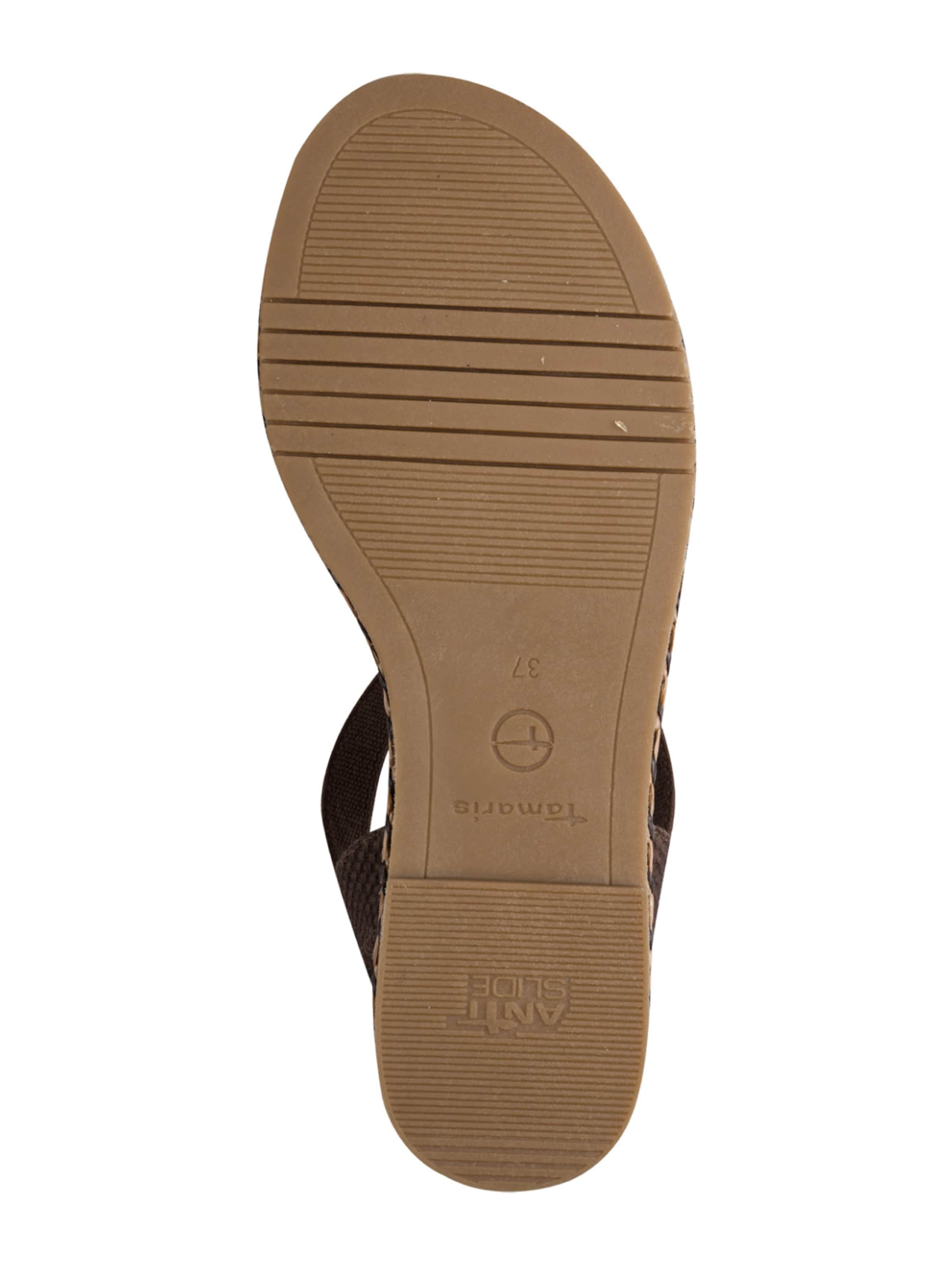 Tamaris Remienkové sandále - Hnedá