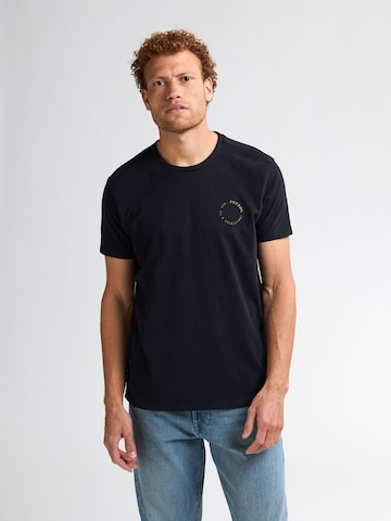 Petrol Industries - Camiseta en negro: frente
