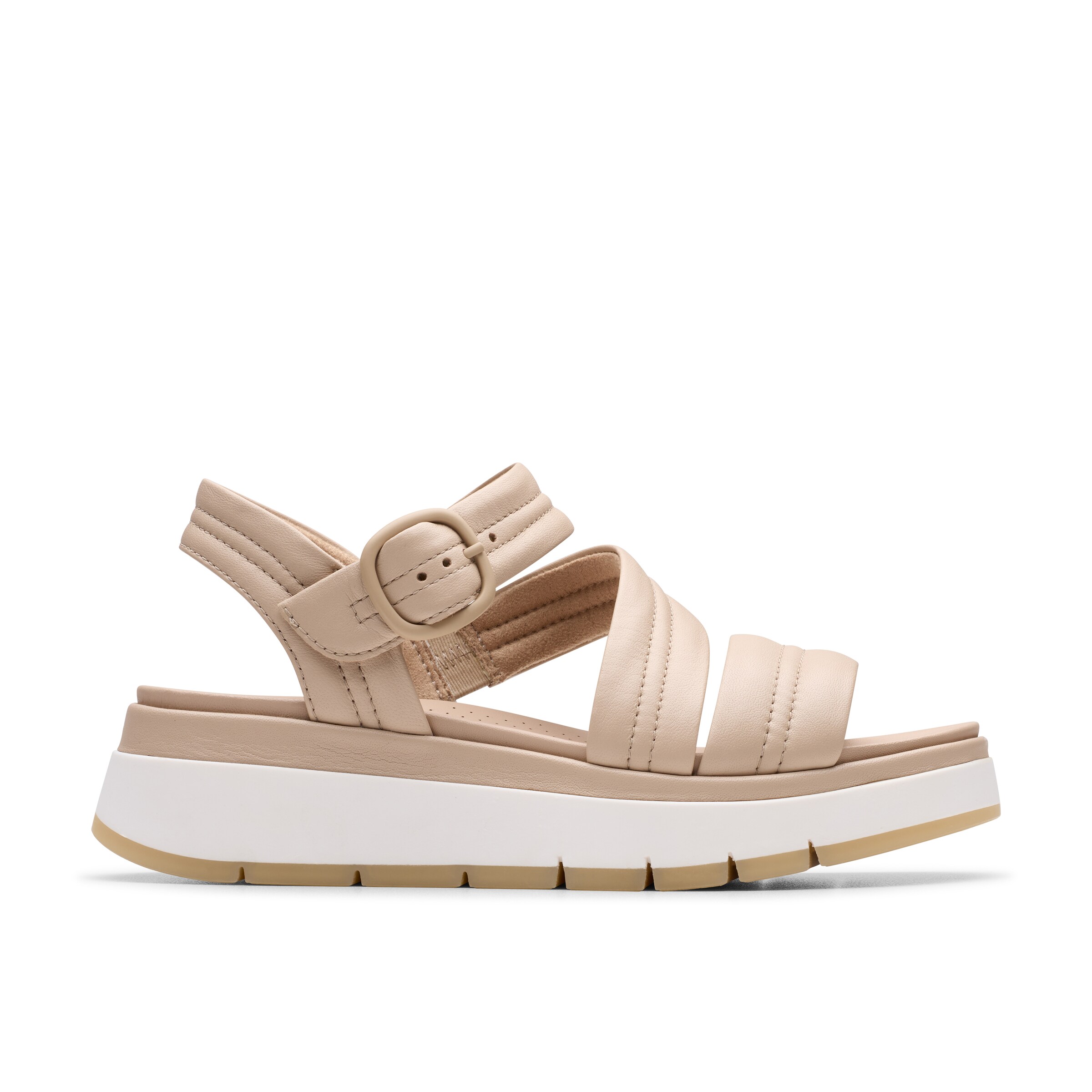 CLARKS Strap Sandals in Beige