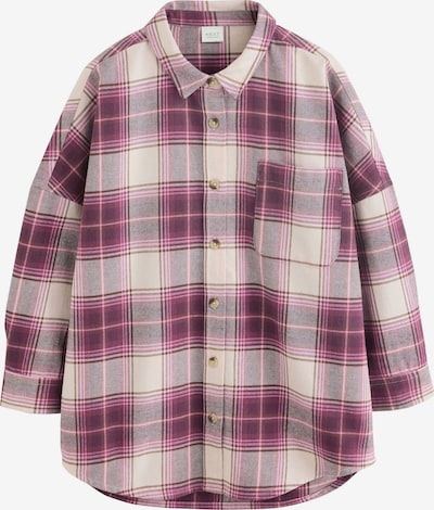 Next Bluza 'Check' u svijetlobež / ljubičasta / tamno roza, Pregled proizvoda