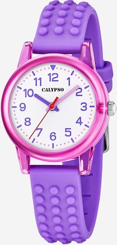 CALYPSO WATCHES Uhr in Lila: Vorderseite
