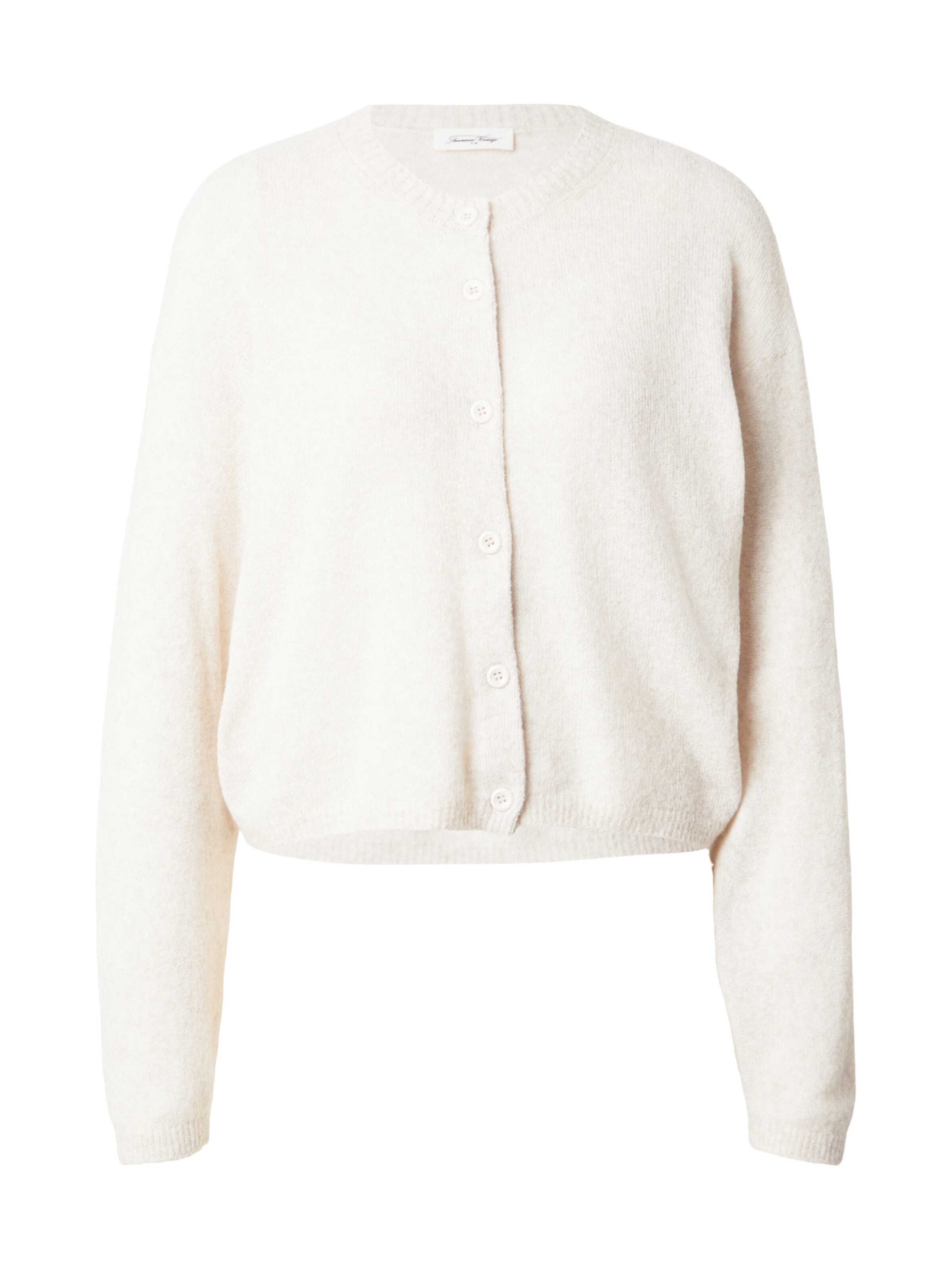 AMERICAN VINTAGE - Cárdigan 'OUITY' en beige: frente