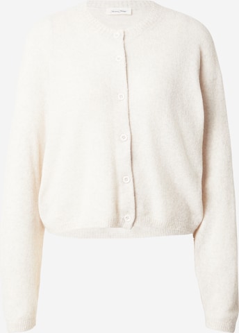 AMERICAN VINTAGE - Cárdigan 'OUITY' en beige: frente