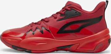 Baskets basses 'Genetics' PUMA en rouge : devant