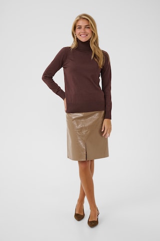 SAINT TROPEZ Skirt 'Tyla' in Beige
