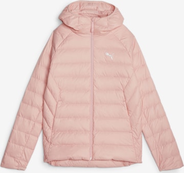 PUMA Athletic Jacket in Pink: front