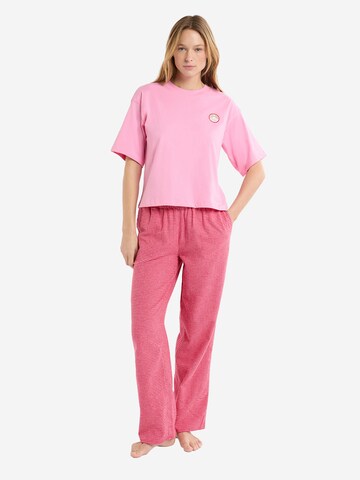 ETAM Pajama Shirt 'Walter' in Pink