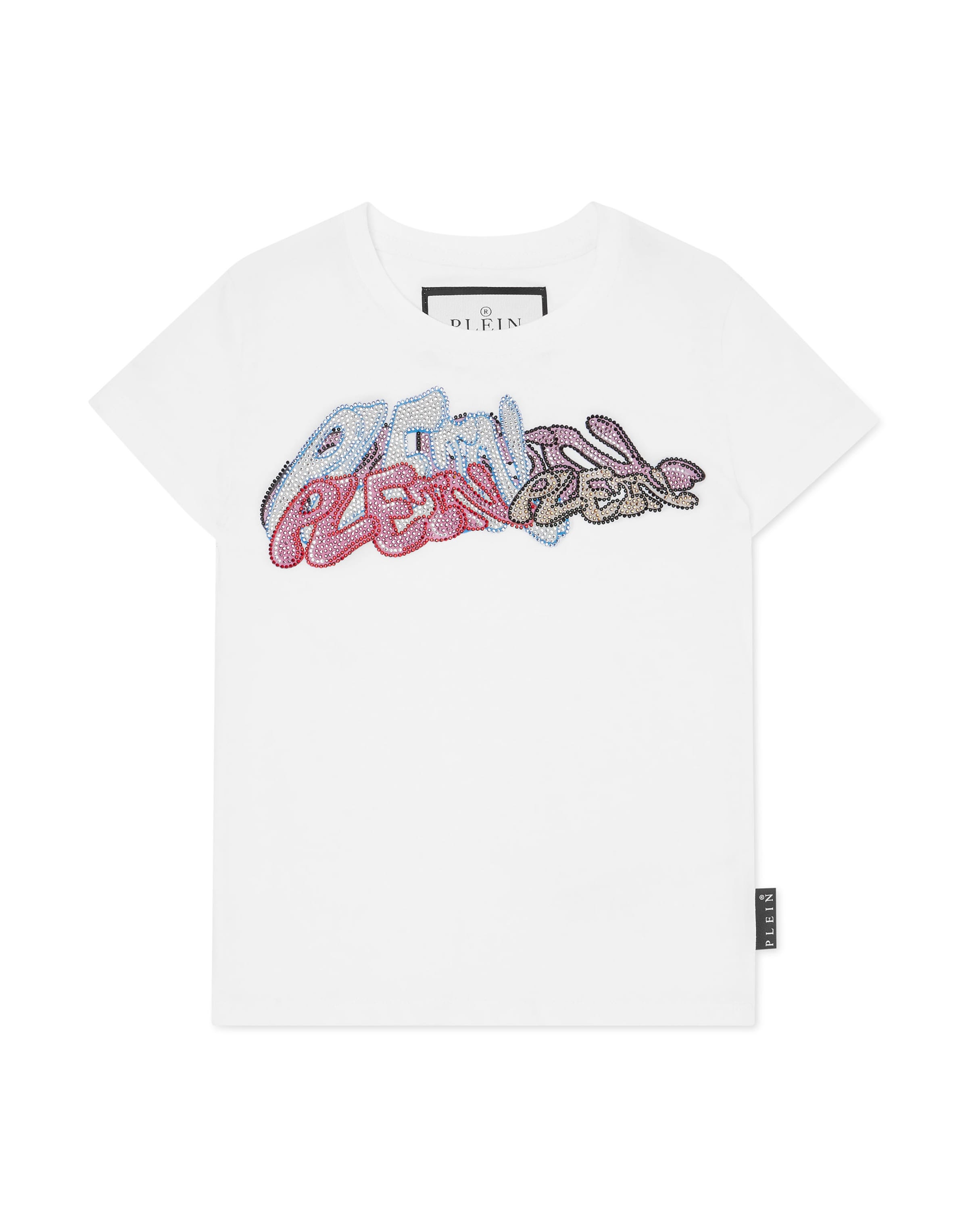 Philipp Plein - Camiseta en blanco: frente