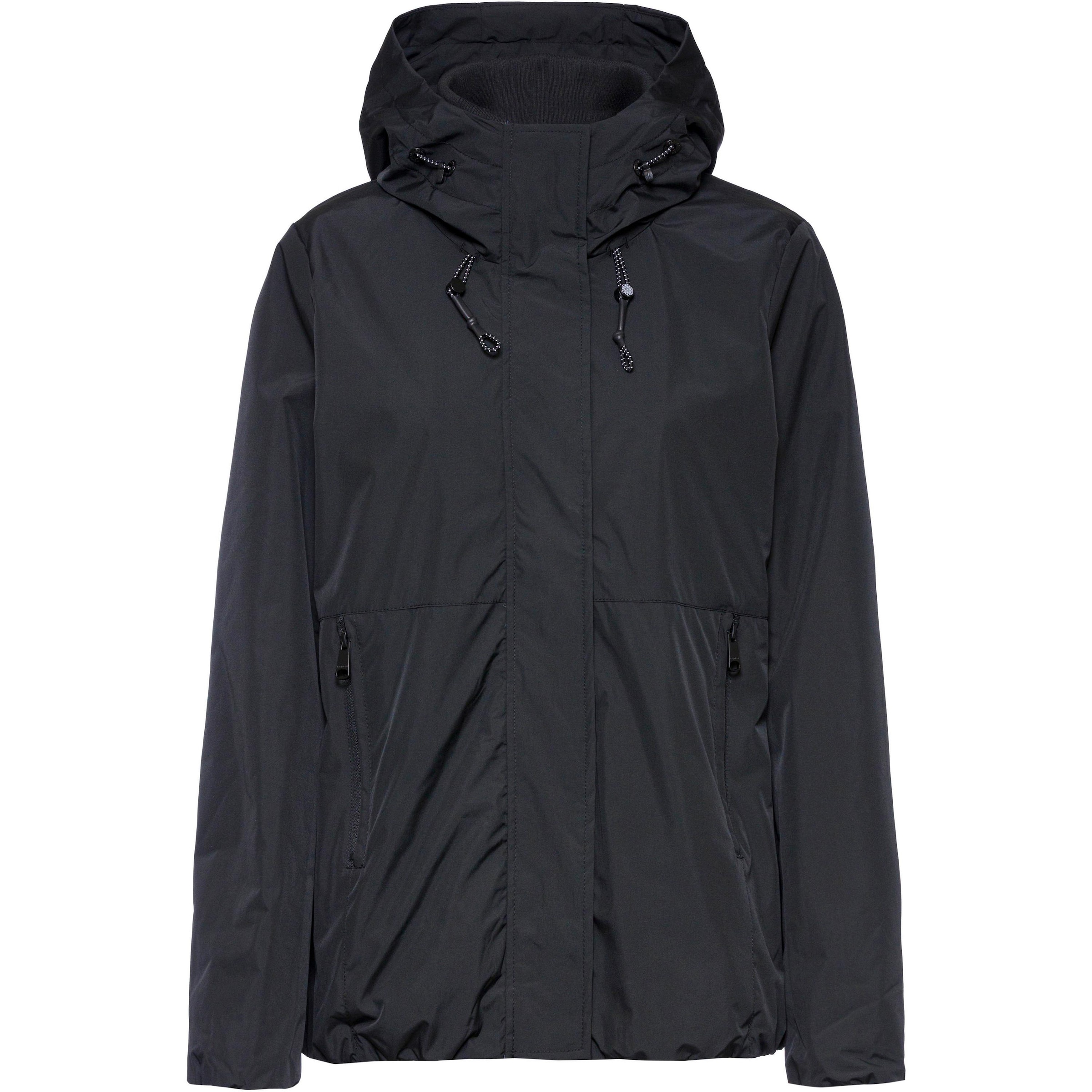 Ragwear Funktionsjacke 'Sunniva A' in Schwarz: Vorderseite