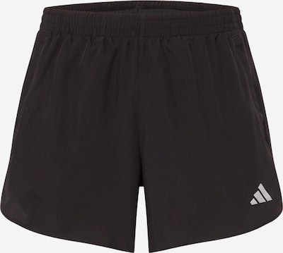 Pantaloni sport 'RUN IT' ADIDAS PERFORMANCE pe negru / alb, Vizualizare produs