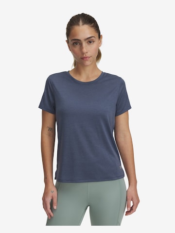 UNDER ARMOUR Funktionsshirt 'Launch' in Grau: Vorderseite