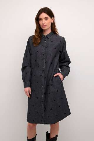 Cream Blusekjole 'Fiola' i sort: forside