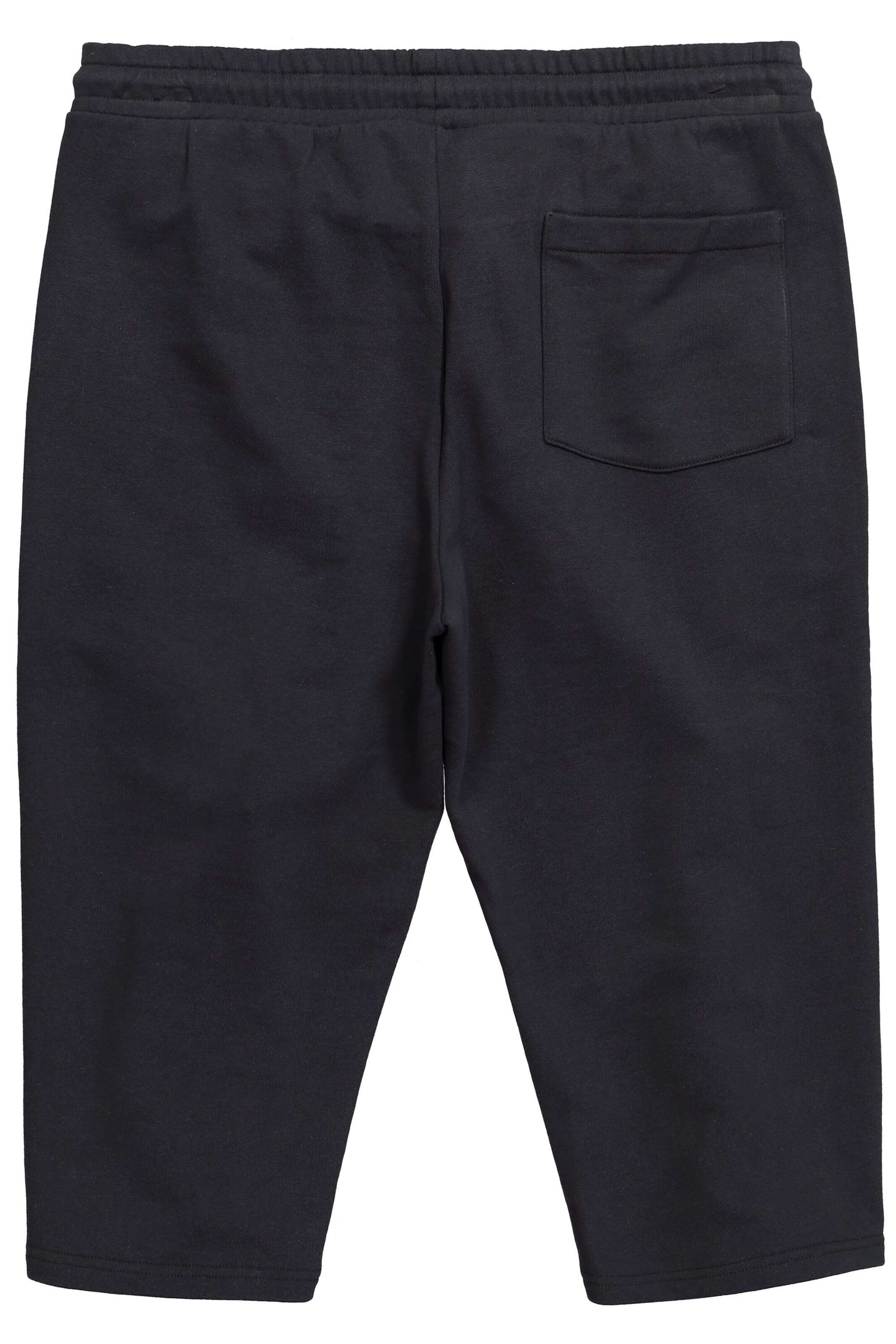 Men Plus Regular Pants in Black