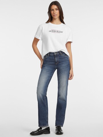 T-shirt GUESS JEANS en blanc