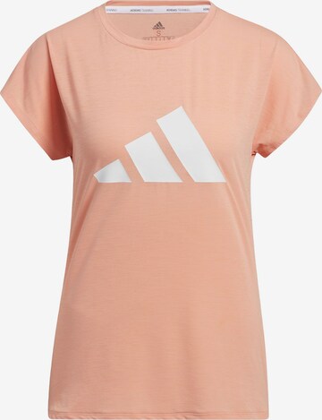ADIDAS PERFORMANCE Функциональная футболка в Ярко-розовый: спереди