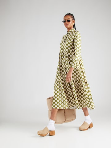 SEIDENSTICKER Shirt Dress in Green