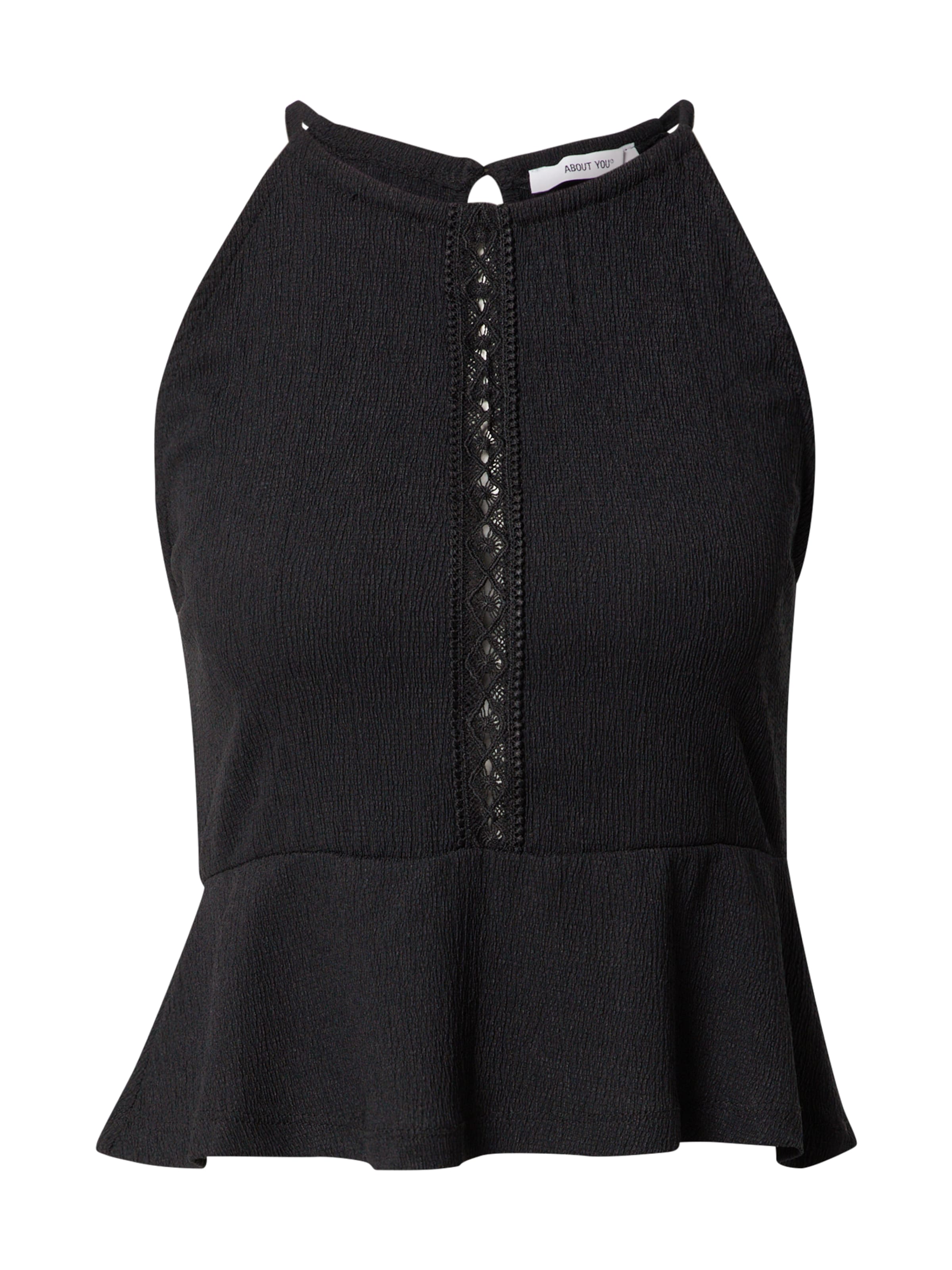 ABOUT YOU Top 'Alanis' in Black: front