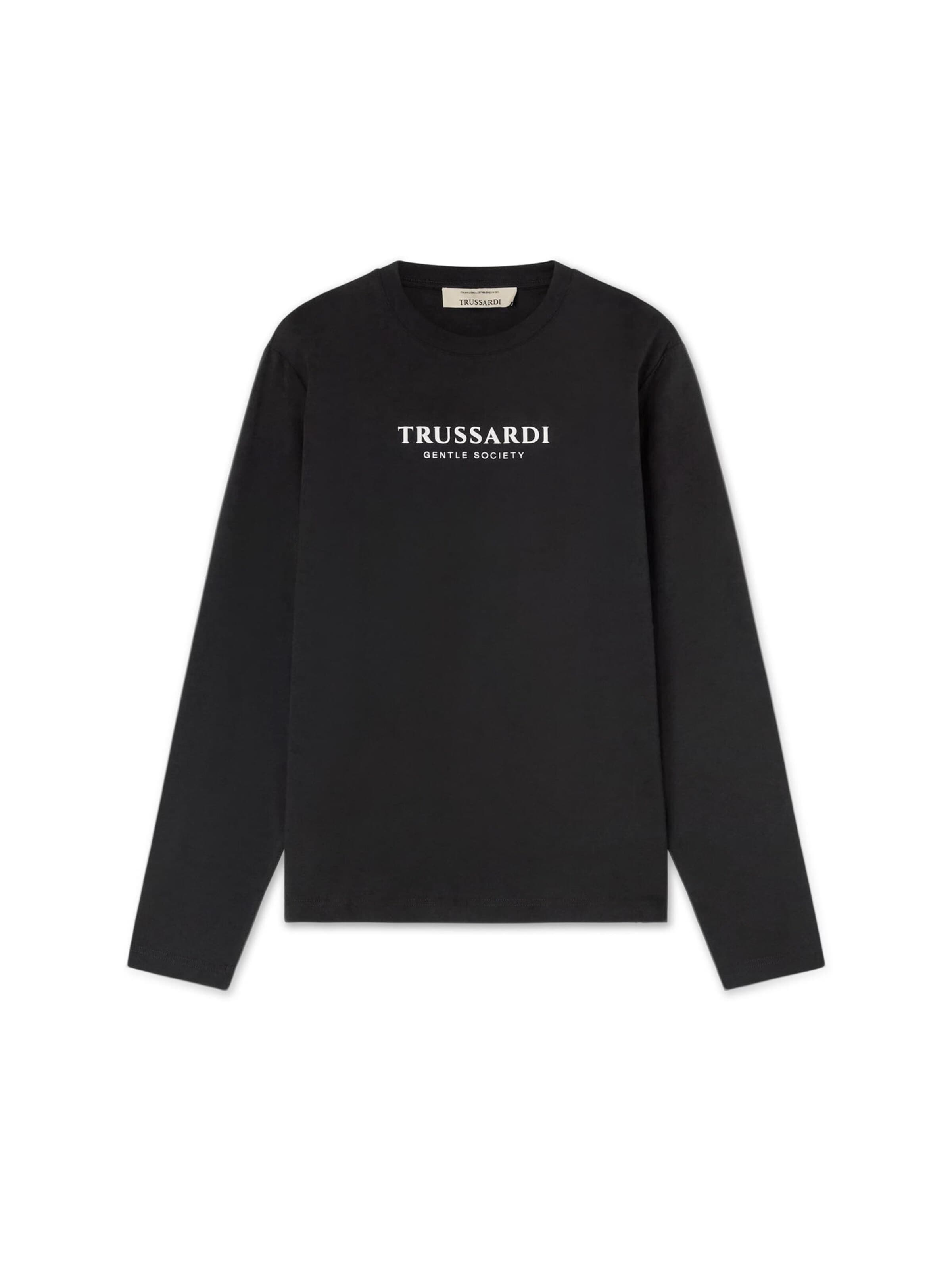 Trussardi Shirt in Zwart: voorkant