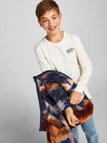 Jack & Jones Junior Tričko 'Worldwide' – bílá