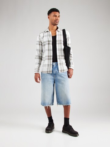 balts JACK & JONES Komforta piegriezums Krekls 'JORJOSHUA'