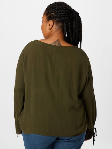 ABOUT YOU Curvy Blouse 'Nena' in Green