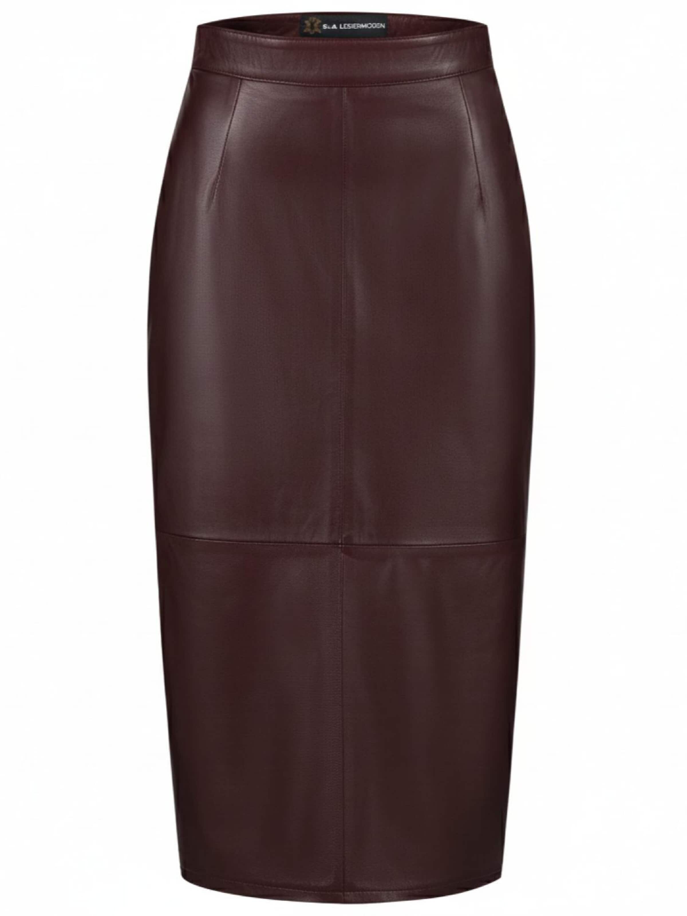 Mouflon Skirt 'Stella' in Red: front