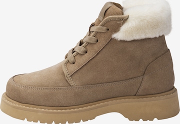 Stivale stringato di LLOYD in beige: frontale