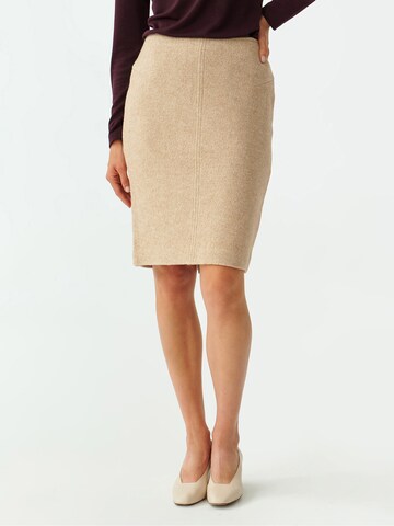 TATUUM Rock 'BOMIKO' in Beige: Vorderseite